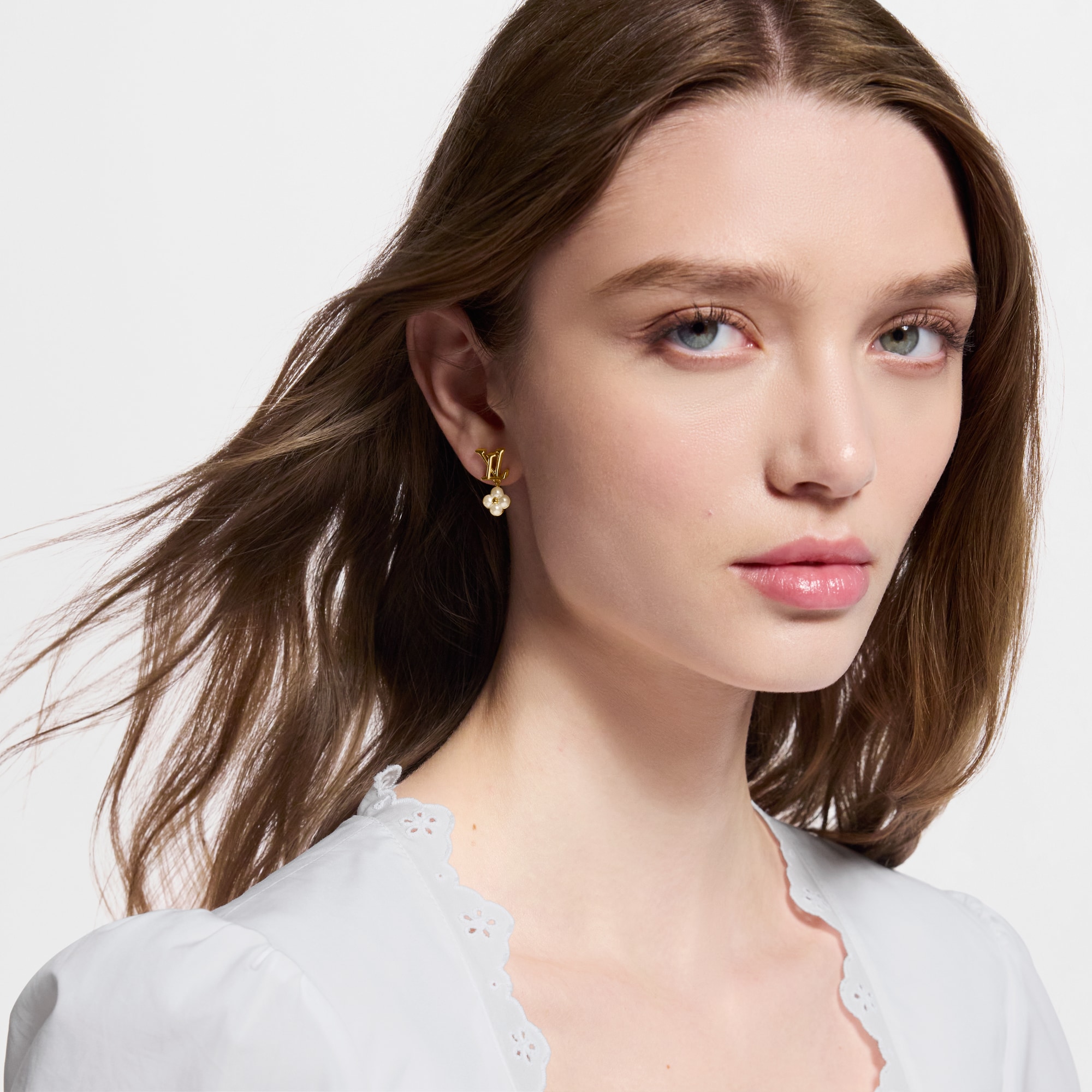 LV Floragram XS Earrings S00 - Women - Fashion Jewelry | LOUIS